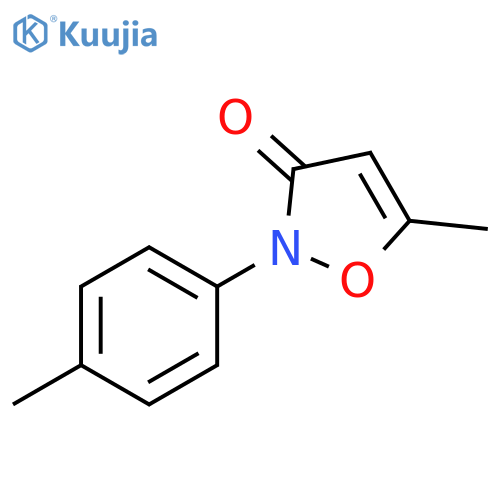 3(2H)-Isoxazolone, 5-methyl-2-(4-methylphenyl)- structure