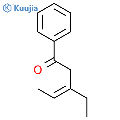 3-Penten-1-one, 3-ethyl-1-phenyl- structure