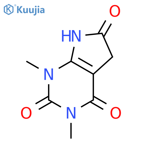 1,3-dimethyl-5,7-dihydropyrrolo[2,3-d]pyrimidine-2,4,6-trione structure