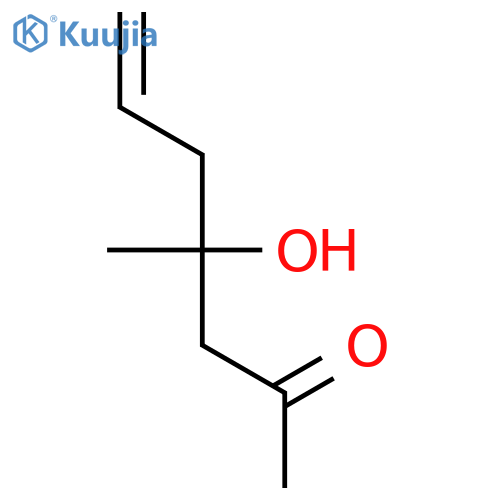 6-Hepten-2-one, 4-hydroxy-4-methyl- structure