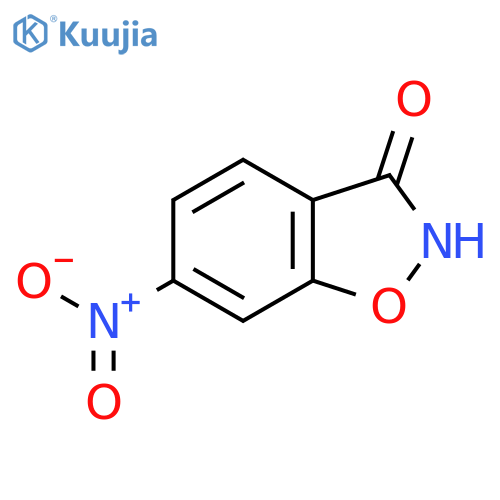 1,2-Benzisoxazol-3(2H)-one, 6-nitro- structure