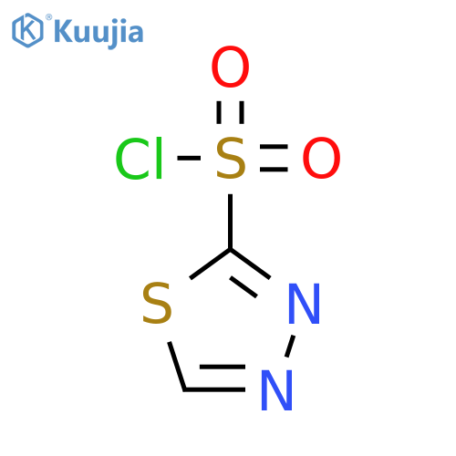 1,3,4-THIADIAZOLE-2-SULFONYL CHLORIDE structure