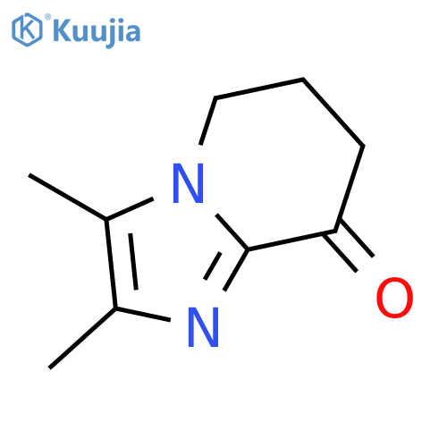 2,3-dimethyl-5H,6H,7H,8H-imidazo[1,2-a]pyridin-8-one structure