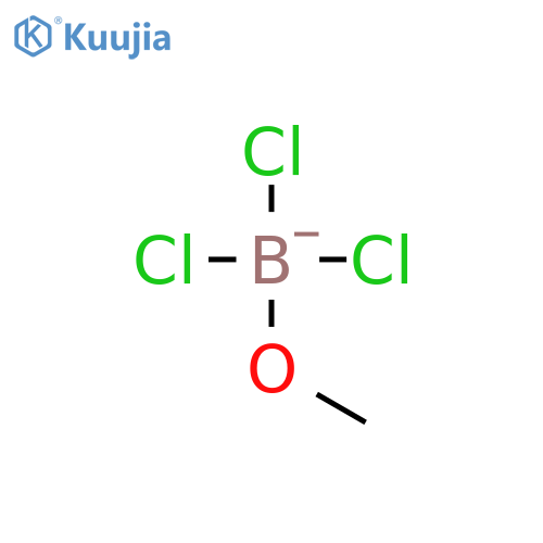 Boron,trichloro(methanol)-, (T-4)- structure