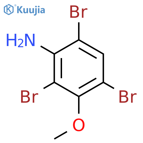 Benzenamine, 2,4,6-tribromo-3-methoxy- structure