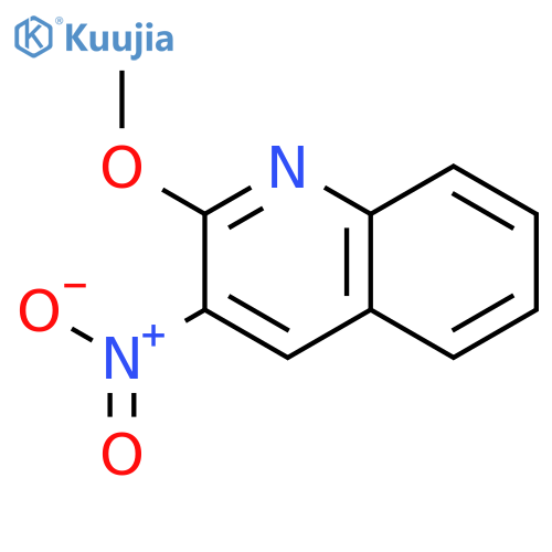 Quinoline, 2-methoxy-3-nitro- structure