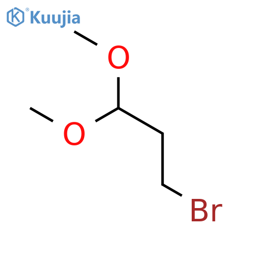3-Bromopropanal Dimethyl Acetal structure