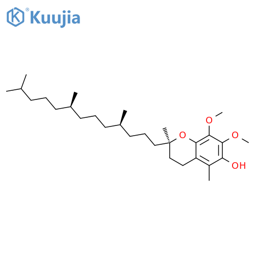 2H-1-Benzopyran-6-ol, 3,4-dihydro-7,8-dimethoxy-2,5-dimethyl-2-[(4R,8R)-4,8,12-trimethyltridecyl]-, (2R)- structure