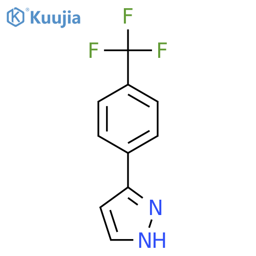 3-[4-(Trifluoromethyl)phenyl]-1H-pyrazole structure