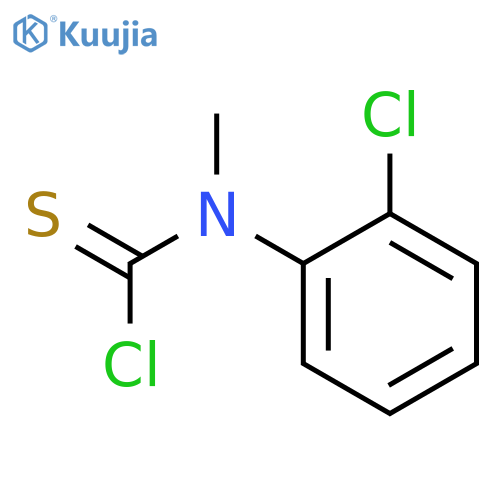Carbamothioic chloride,(2-chlorophenyl)methyl- (9CI) structure