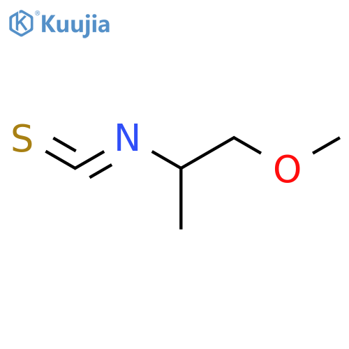 1-Methoxy-prop-2-yl Isothiocyanate structure