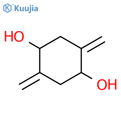 2,5-Dimethylidenecyclohexane-1,4-diol structure