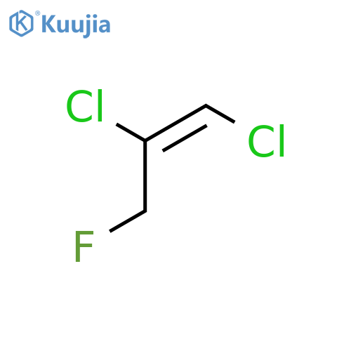 1-Propene, 1,2-dichloro-3-fluoro-, (1E)- structure