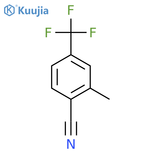 2-Methyl-4-(trifluoromethyl)benzonitrile structure