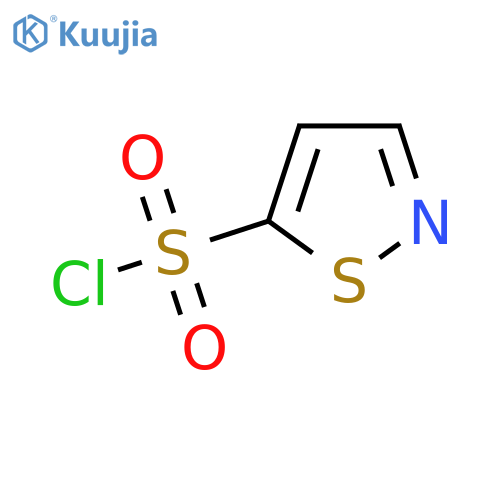 5-Isothiazolesulfonyl chloride structure