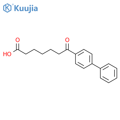 7-(4-Biphenyl)-7-oxoheptanoic acid structure