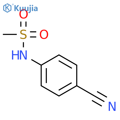 4-(Methanesulfonylamino)benzonitrile structure