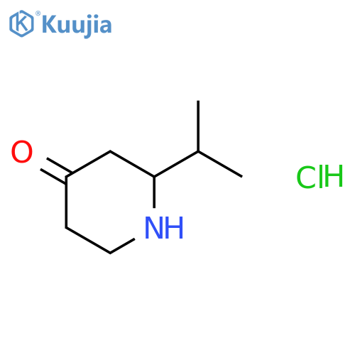 2-Isopropylpiperidin-4-one hydrochloride structure