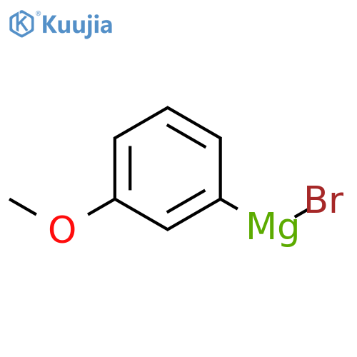 Magnesium,bromo(3-methoxyphenyl)- structure