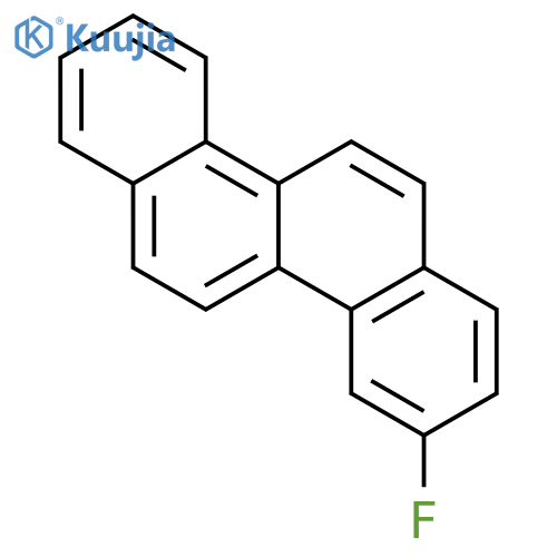 Chrysene, 3-fluoro- structure