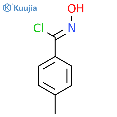 N-Hydroxy-4-methylbenzimidoyl Chloride structure