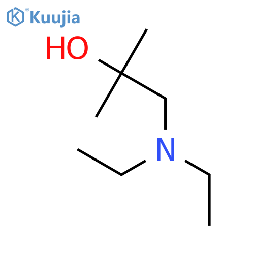 2-Propanol, 1-(diethylamino)-2-methyl- structure