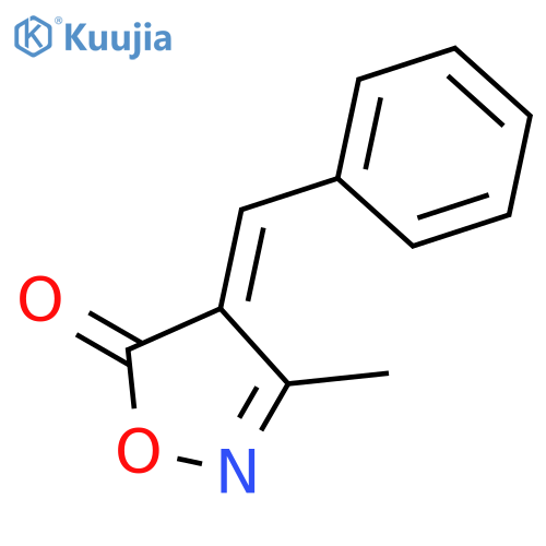 5(4H)-Isoxazolone, 3-methyl-4-(phenylmethylene)-, (Z)- structure