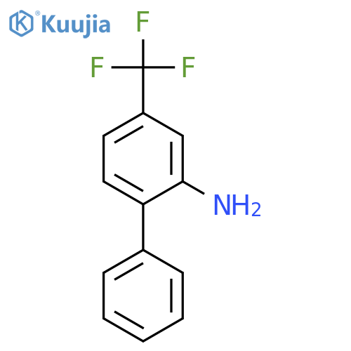 [1,1'-BIPHENYL]-2-AMINE, 4-(TRIFLUOROMETHYL)- structure