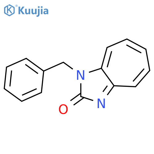 1-benzyl-1H,2H-cycloheptadimidazol-2-one structure