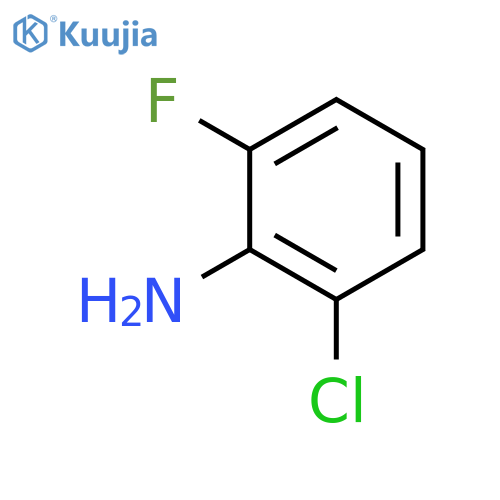 2-chloro-6-fluoro-aniline structure