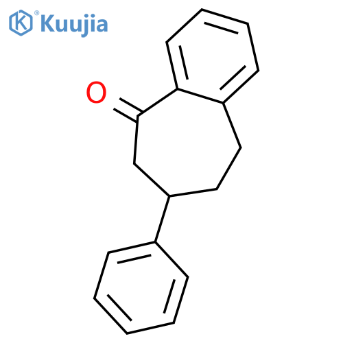 5H-Benzocyclohepten-5-one, 6,7,8,9-tetrahydro-7-phenyl- structure