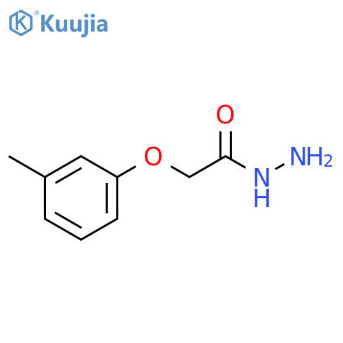 2-(3-methylphenoxy)acetohydrazide structure