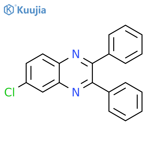6-chloro-2,3-diphenyl-Quinoxaline structure