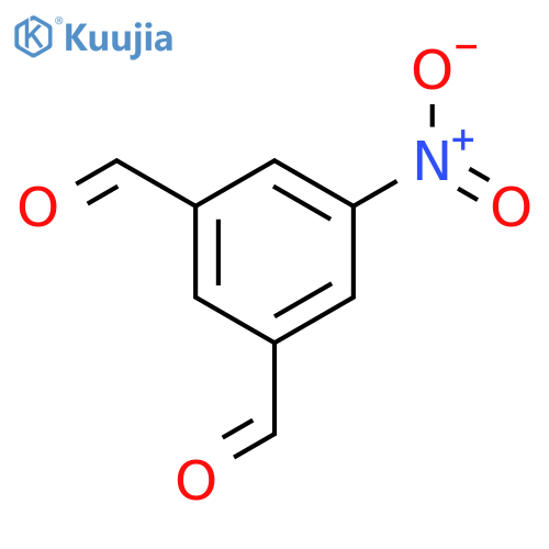 5-nitroisophthalaldehyde structure