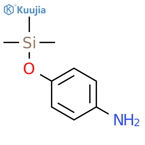 Benzenamine, 4-[(trimethylsilyl)oxy]- structure