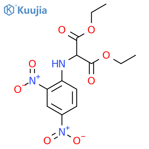 Diethyl (2,4-Dinitrophenyl)aminomalonate structure