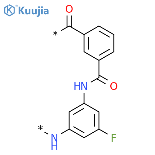 Poly[imino(5-fluoro-1,3-phenylene)iminocarbonyl-1,3-phenylenecarbonyl] structure