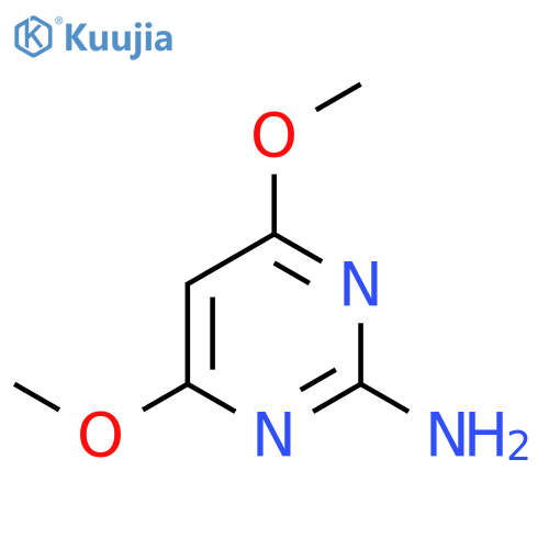 4,6-dimethoxypyrimidin-2-amine structure