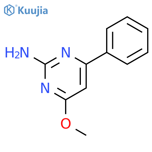 2-Pyrimidinamine, 4-methoxy-6-phenyl- structure