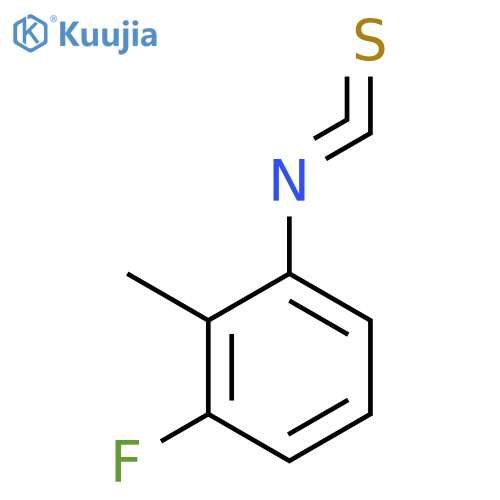 Benzene,1-fluoro-3-isothiocyanato-2-methyl- structure