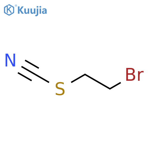 Thiocyanic acid, 2-bromoethyl ester structure
