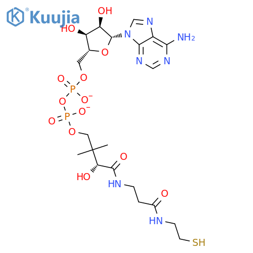 Coenzyme A, 3'-O-dephosphono- structure