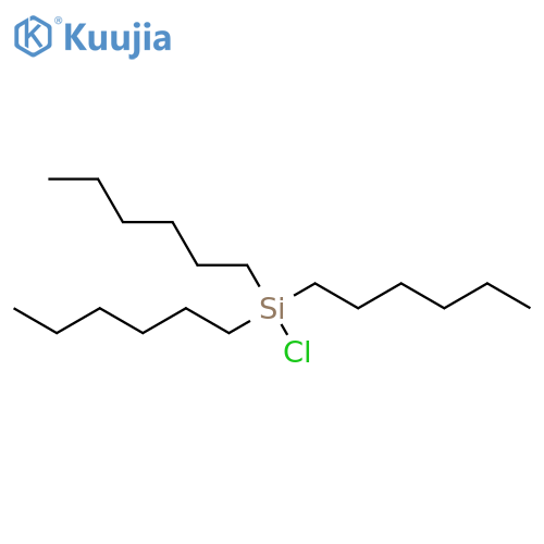 Chlorotrihexylsilane structure