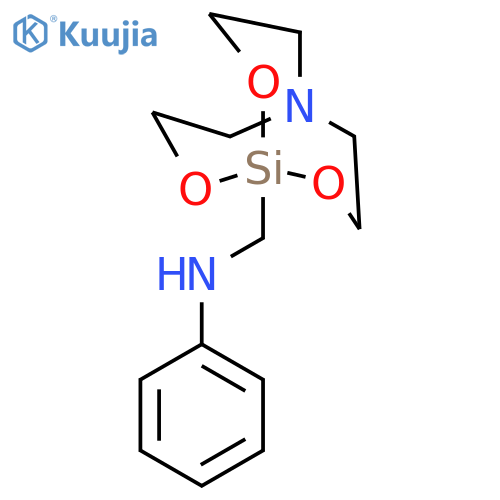 2,8,9-trioxa-5-aza-1-silabicyclo(3.3.3)undecane, phenylaminomethyl- structure