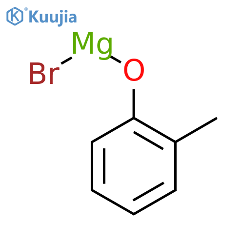 Magnesium, bromo(2-methylphenolato)- structure