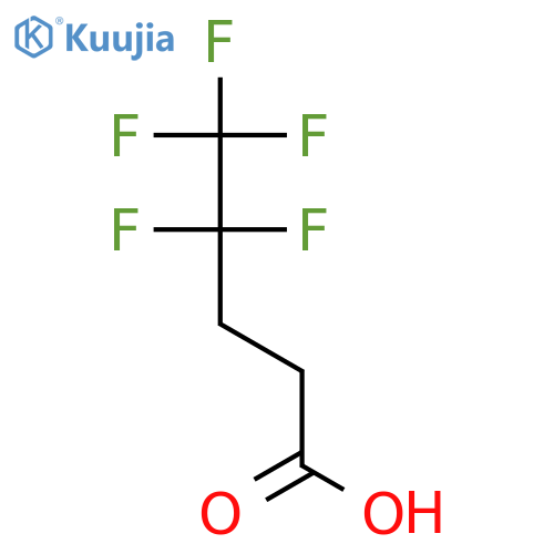 4,4,5,5,5-Pentafluoropentanoic Acid structure