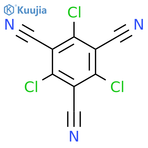 1,3,5-Benzenetricarbonitrile, 2,4,6-trichloro- structure
