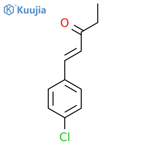 1-Penten-3-one, 1-(4-chlorophenyl)- structure