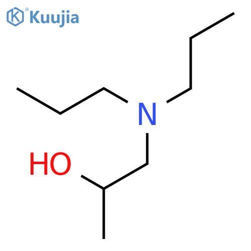 1-Dipropylamino-2-propanol structure