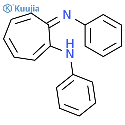 1,3,5-Cycloheptatrien-1-amine, N-phenyl-7-(phenylimino)- structure